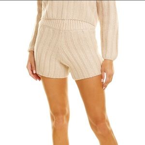 NWT BlankNYC | Give it Back Ribbed Knit Wool-Blend Shorts XS